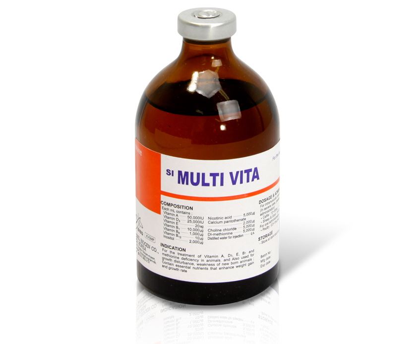 SI Multivita Inj || 01, Large Animal Nutrients & Electrolytes